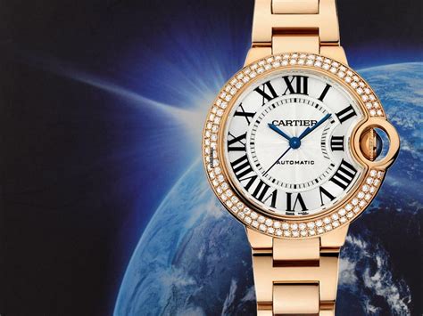 ballon cartier|Cartier ballon bleu diamond bezel.